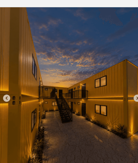 Studios modulares em container XP
